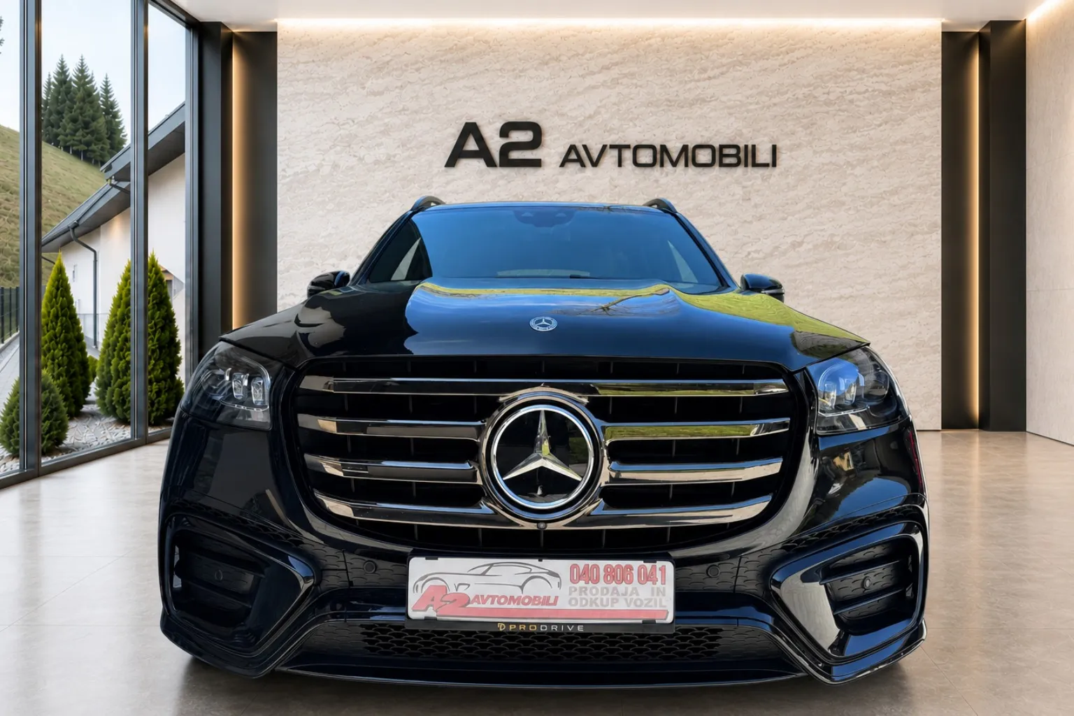 Notranja slika - Mercedes-Benz GLS-Razred - GLS 450 d 4MATIC AMG -MASAŽA-HLAJENJE SED-ZRAČNO-. - 8