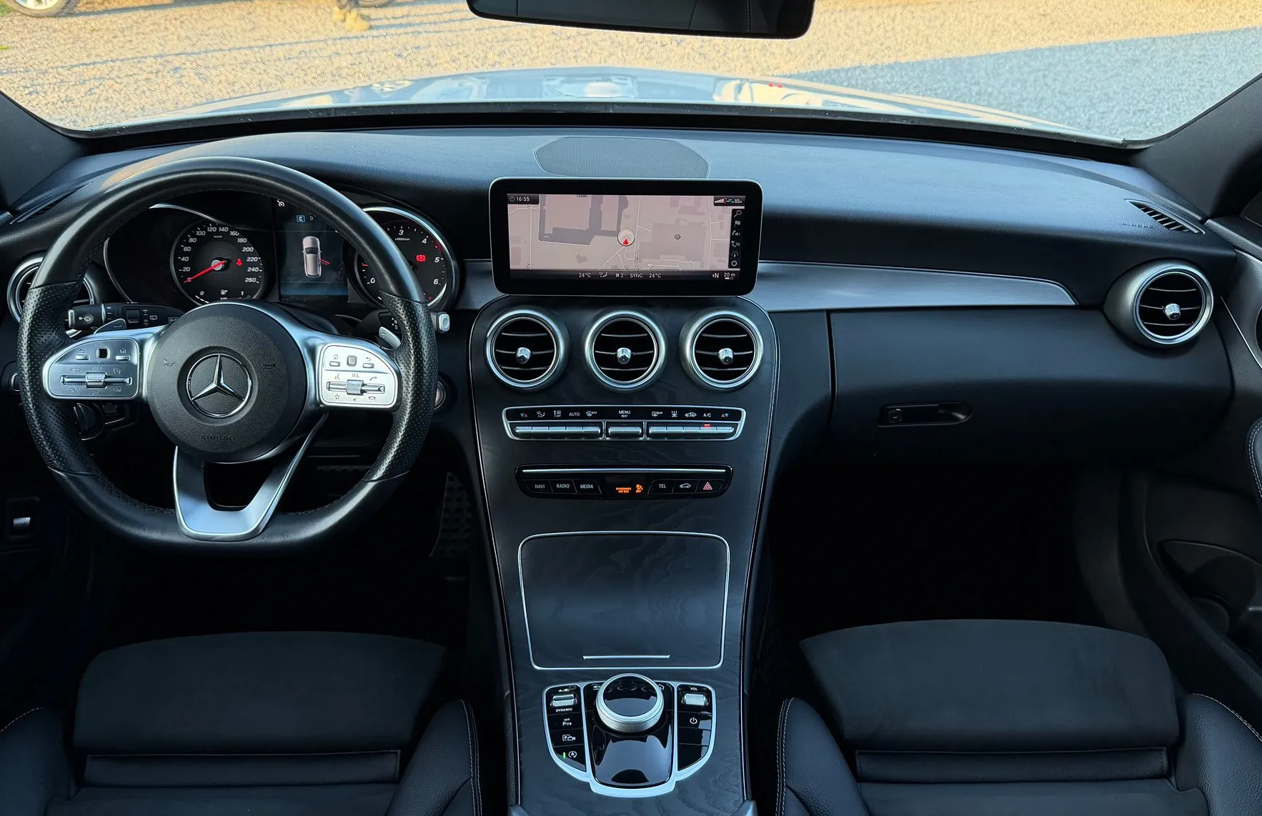 Zunanja slika - Mercedes-Benz C-Razred - C 200d AUT.-AMG-MOD.MODEL-NAVI-KAMERA-FULLLED-18C - 10