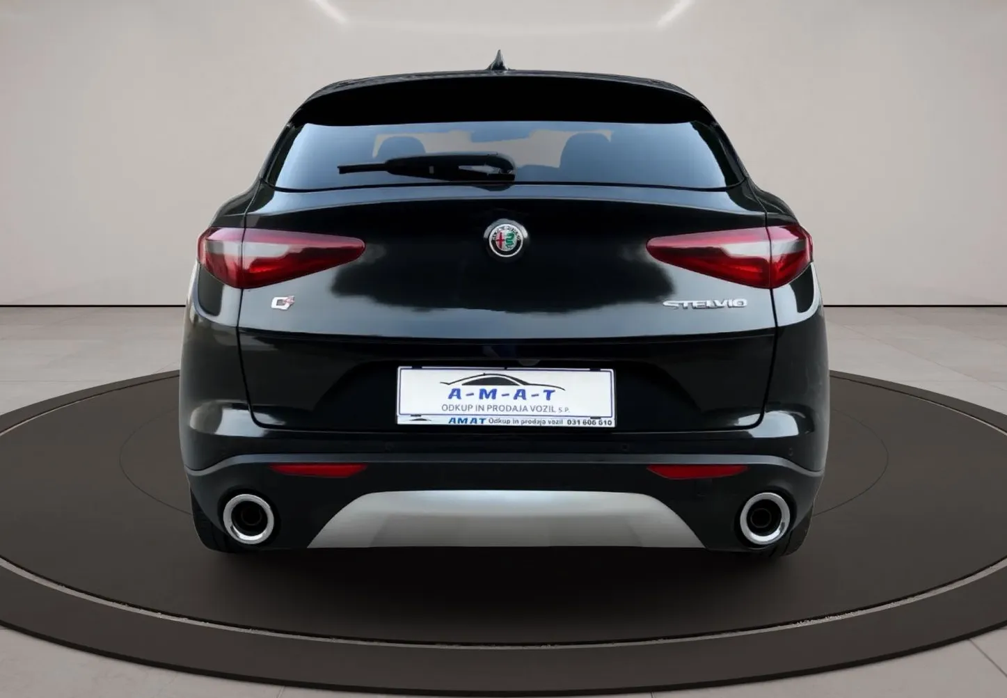 Zunanja slika - Alfa Romeo Stelvio - Q4 2.2 Diesel 190 Avt. od 1 lastnika 1 letna garan - 4