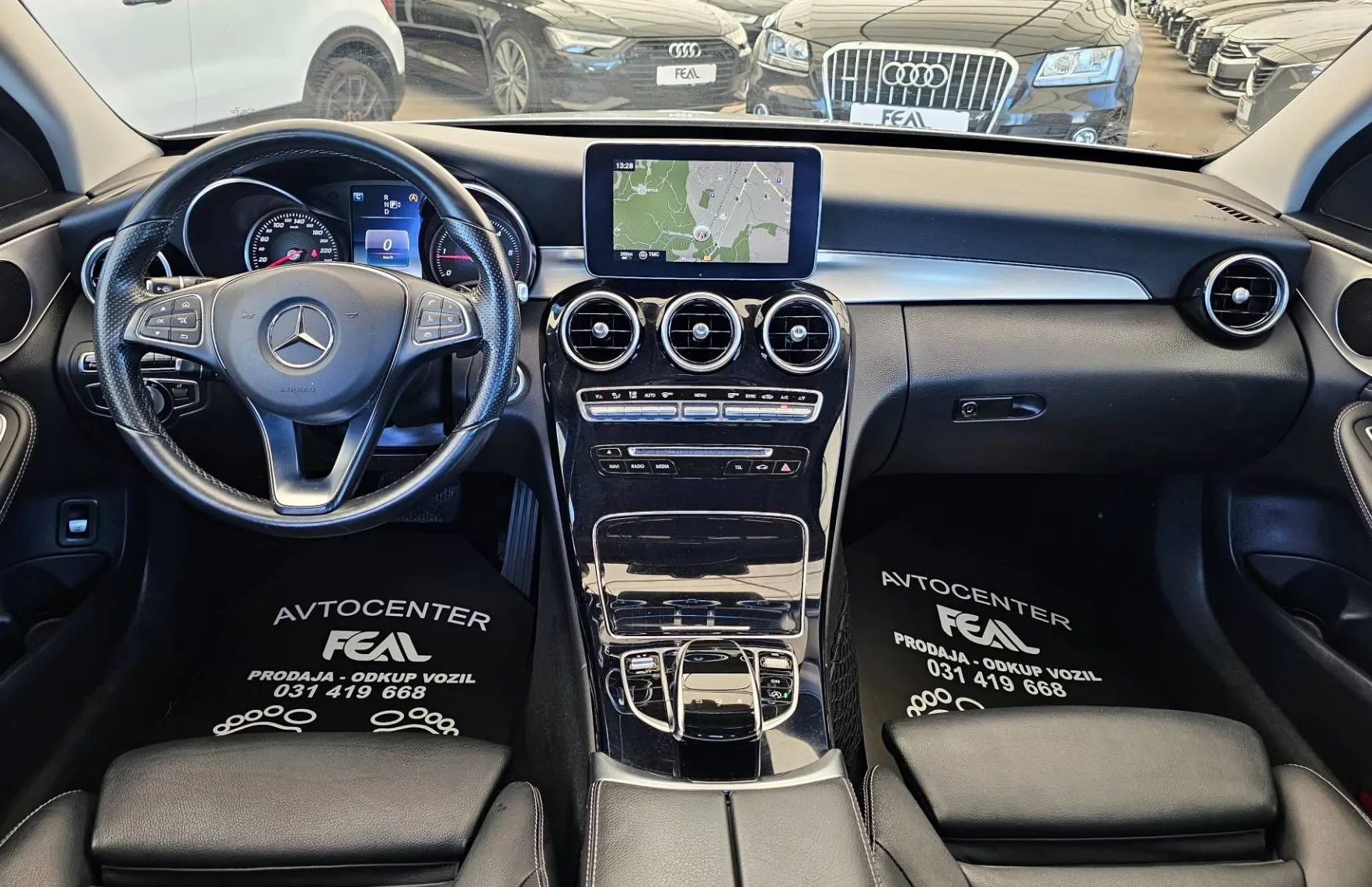 Zunanja slika - Mercedes-Benz C-Razred - C 220 D-AVT-SPORT-LED-HEAD UP-USNJE-ŠIBEDAH-1 LAS - 14