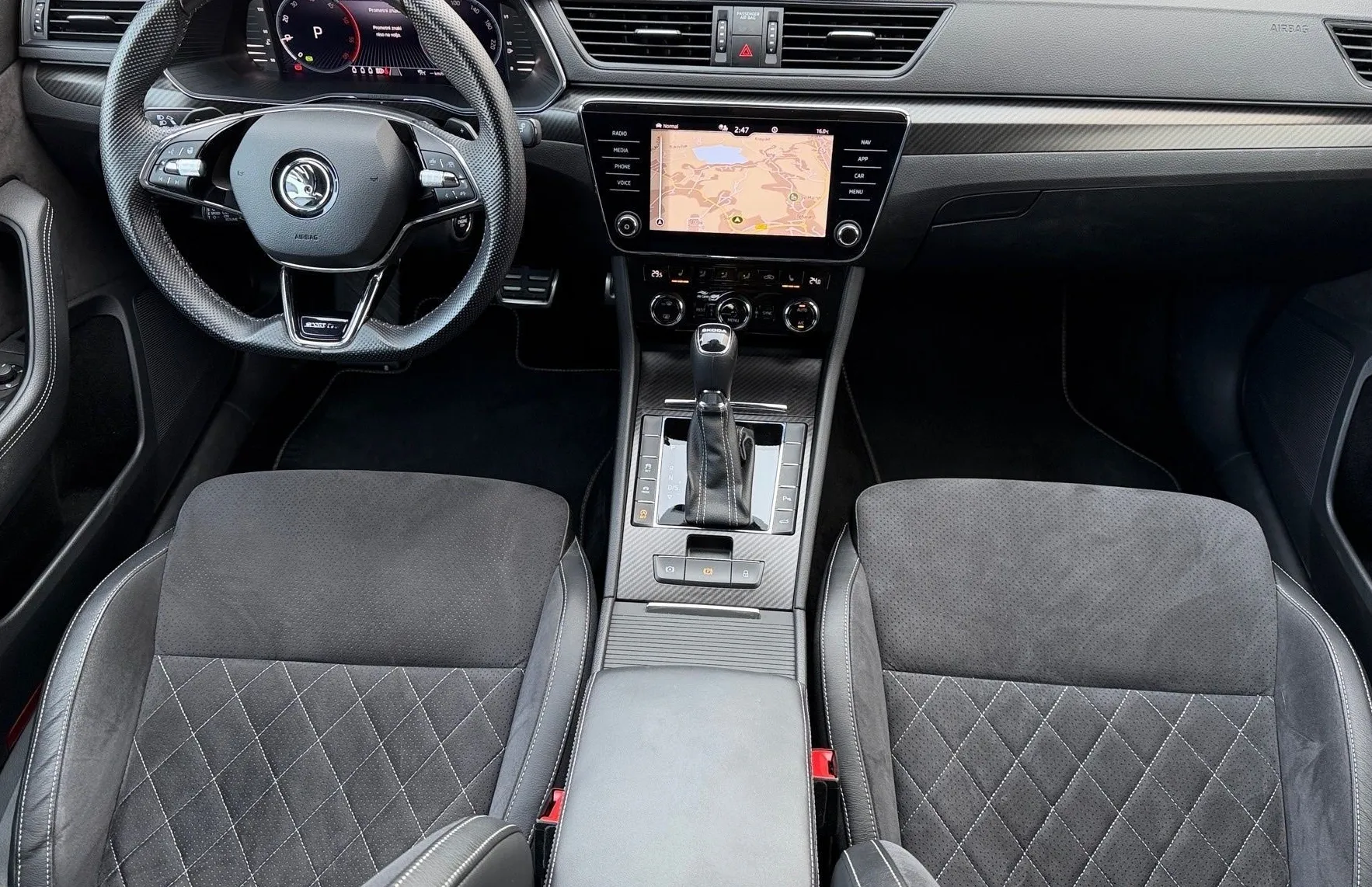 Zunanja slika - Škoda Superb - 2.0 TDI Sportline Combi DSG 147kW-Matrix-Kamera... - 10