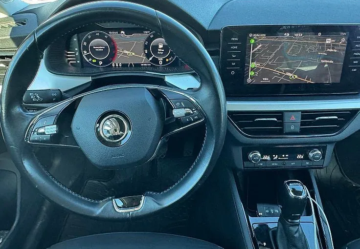 Zunanja slika - Škoda Scala - 1.6 TDI 116ks DSG °FULL LED° °VIRTUAL° °NAVIGACIJA - 10