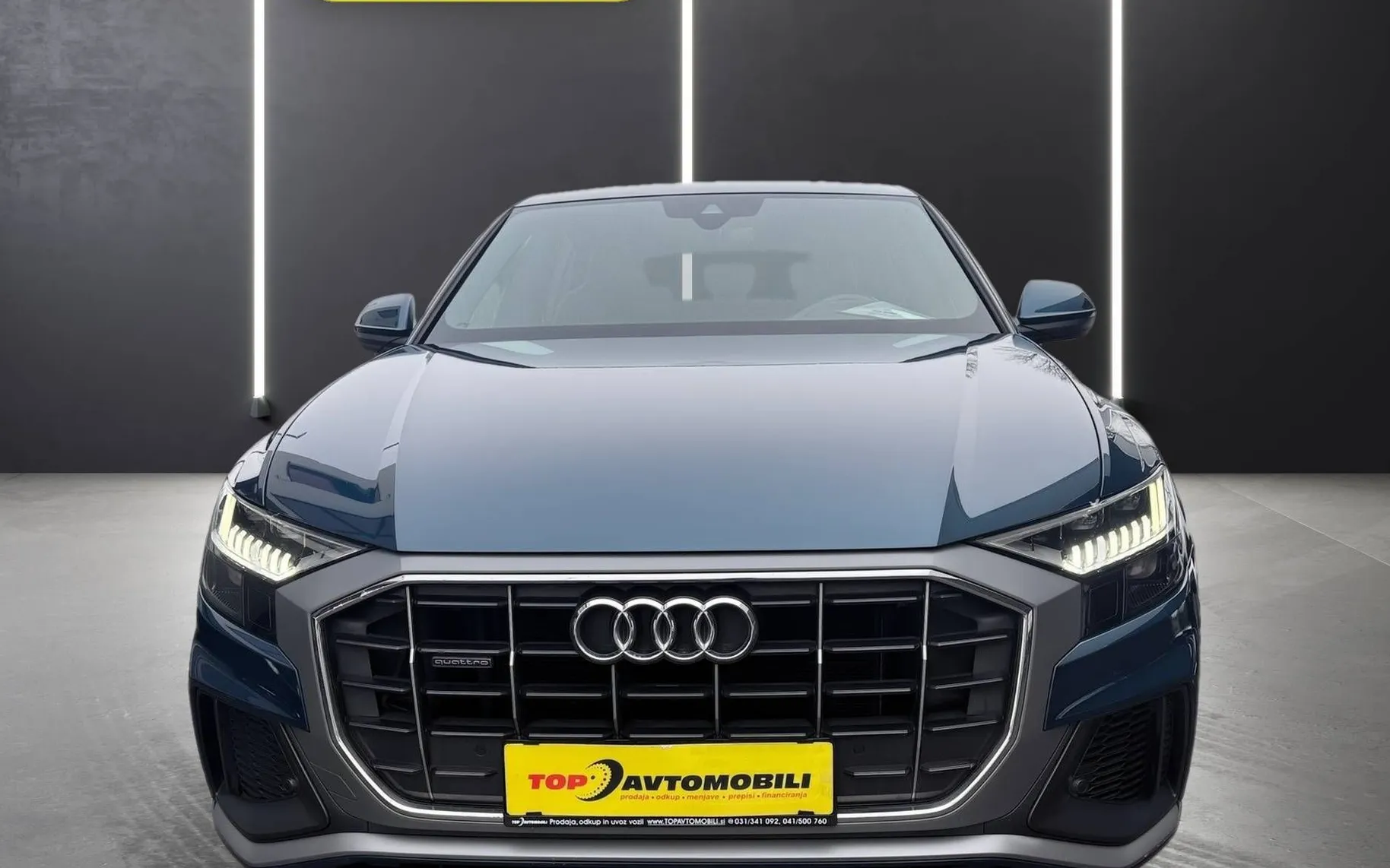 Zunanja slika - Audi Q8 - 50 TDI Q S LINE HD MATRIX ZRAČNO RADAR KAMERA ... - 11