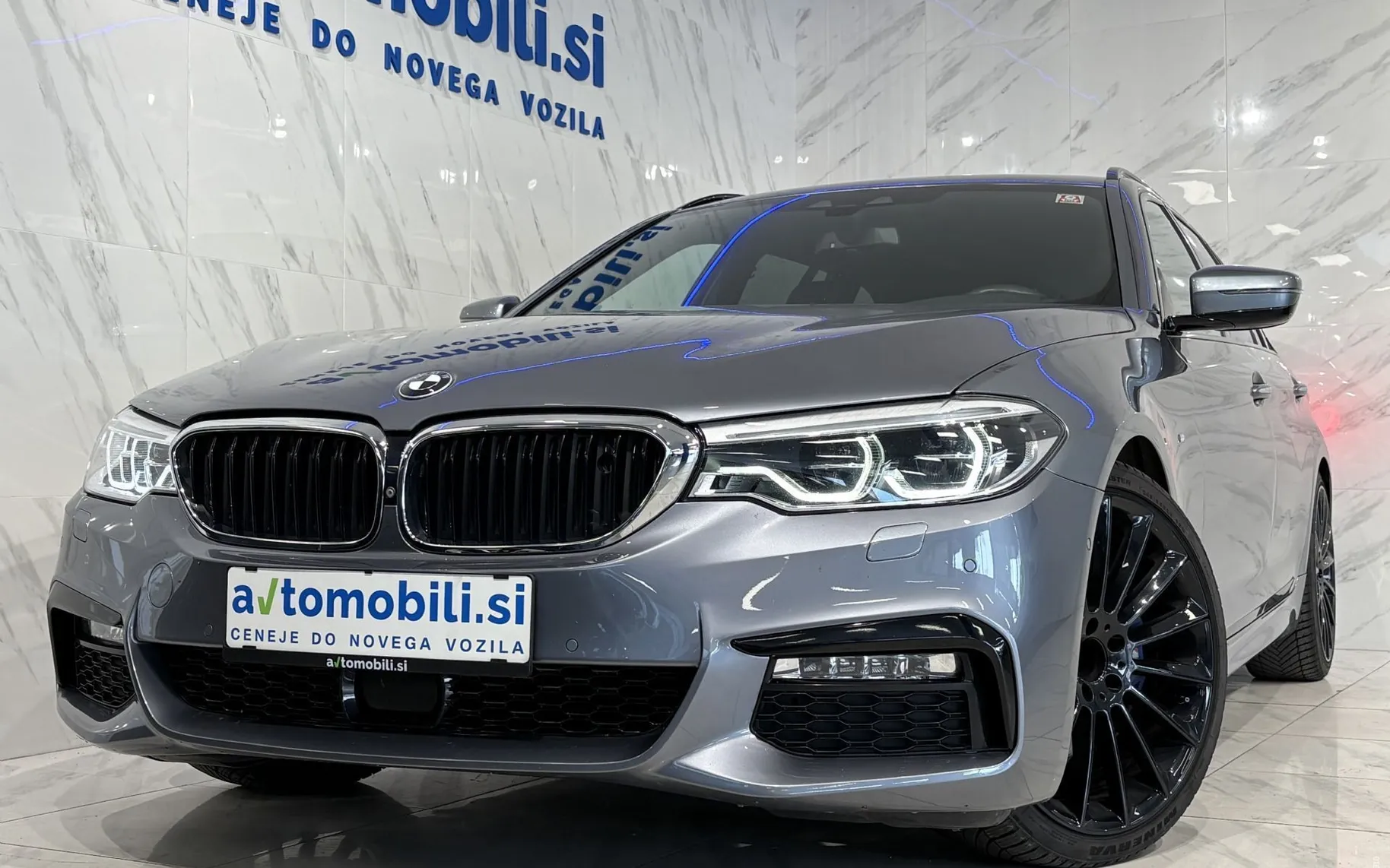 Zunanja slika - BMW serija 5 Touring: - 530d|xD|M|ACC|Laser|360K|HUD|BW|NightV|Zračno|TV| - 3