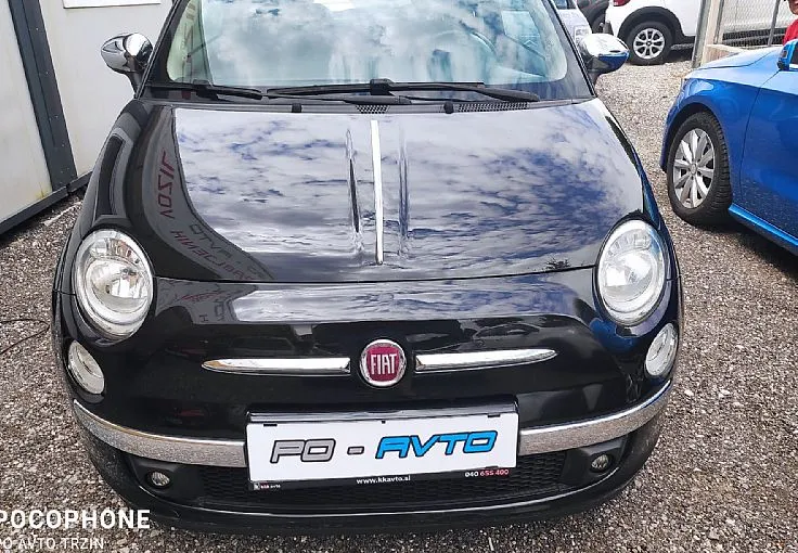 Zunanja slika - Fiat 500 - 1.2 8V-144.000 km-KLIMA-SERVO-VELIKI SERVIS - 2