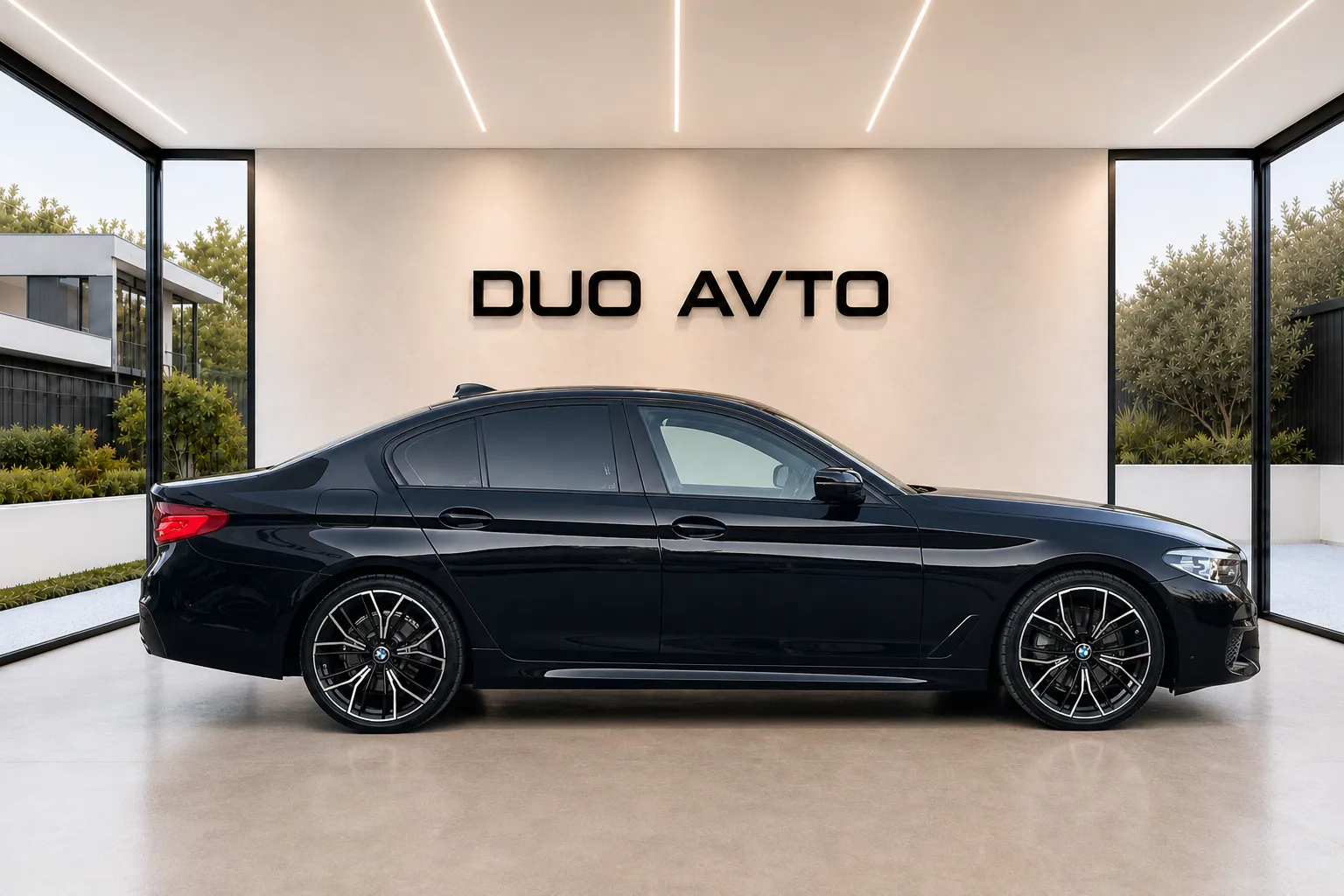 Zunanja slika - BMW serija 5: - 520D-M5 LOOK-VIRTUAL-SPORT-AMBIENT-NAVI-HEAD UP - 4