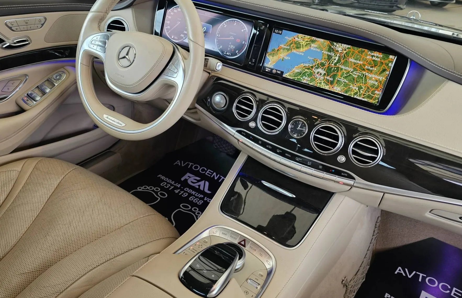 Zunanja slika - Mercedes-Benz S-Razred - S 350 d-4X4-4MATIC-AVT-XENON-LED-KAMERA-NAVI-USN.. - 14