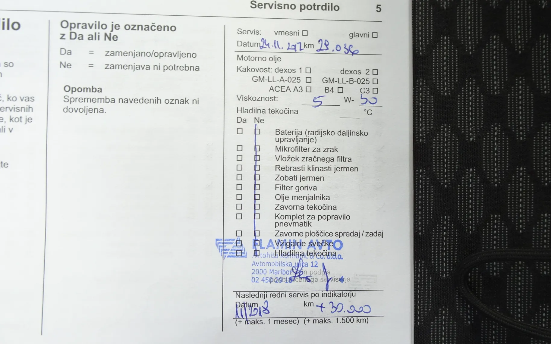 Servisna knjižica - Opel Astra - 1.6 CDTI S ENJOY ST 1. LASTNIK SLO - 31