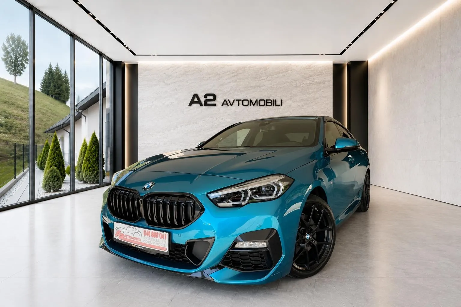 Zunanja slika - BMW serija 2 Gran Coupe: - 218i aut M sport- PERFORMANCE SEDEŽI-HEAD UP-KAM- - 6