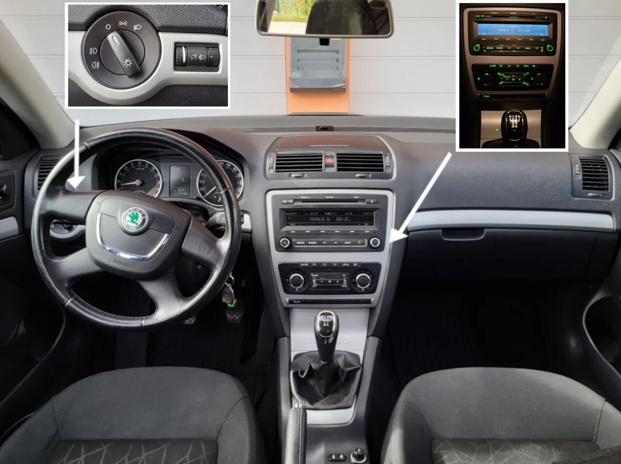 Notranja slika - Škoda Octavia - 1,6 CR TDI DPF Family - 8
