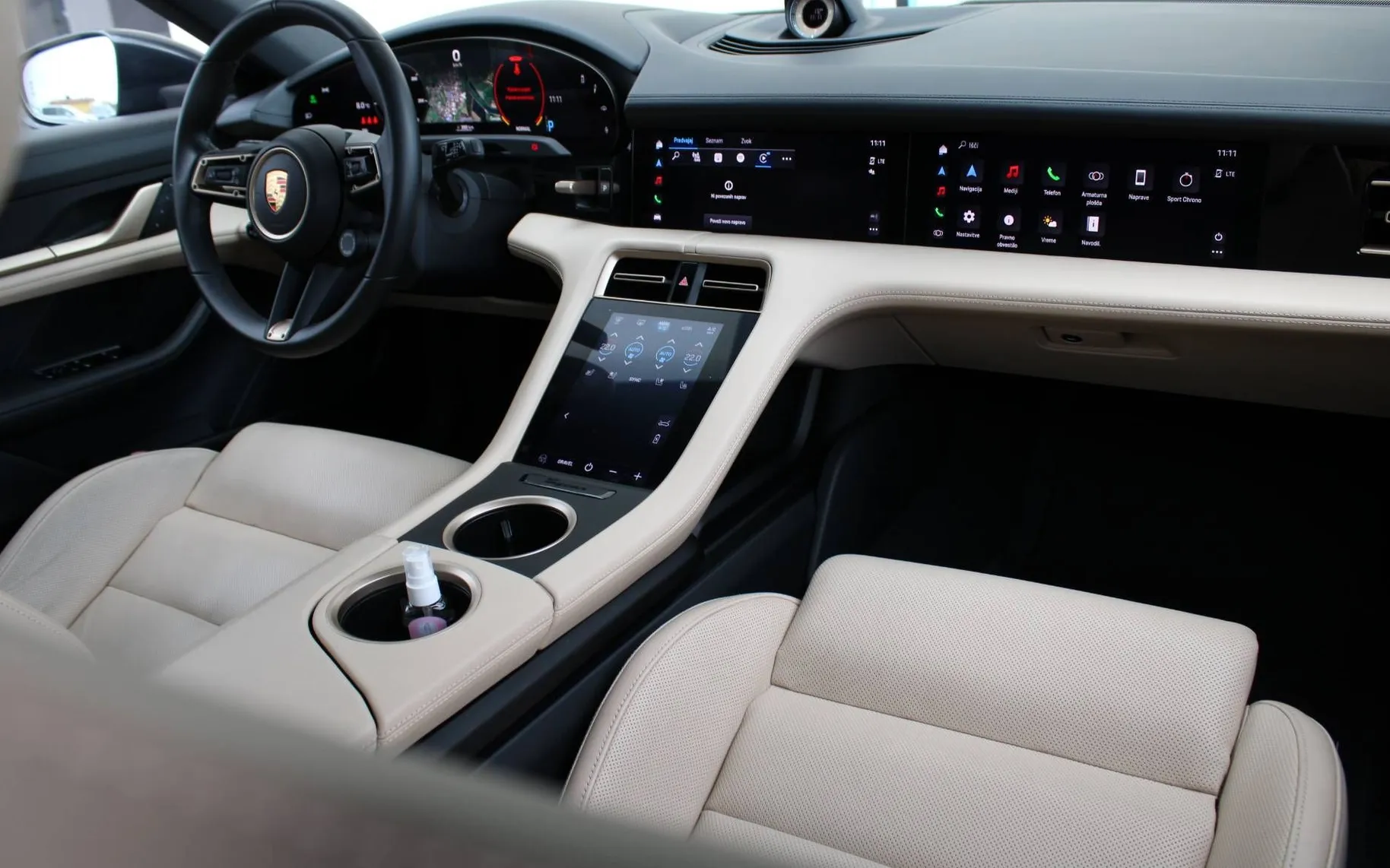 Zunanja slika - Porsche Taycan - 93KWH CROSS TURISMO LUFT HLAJ SED KAM360 MATRIX - 12