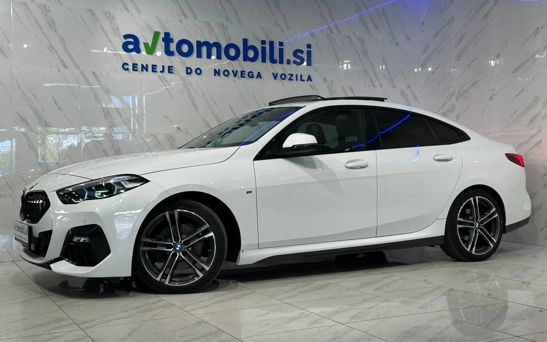 Zunanja slika - BMW serija 2 Gran Coupe: - 218i |M|Laser|Pano|HUD|Temp.|Gretje|AmbientL|PDC| - 2