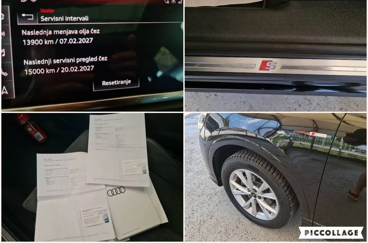 Notranja slika - Audi Q3 - 35 TDI S line•Panoramska streha•Aktivni tempom KGV - 9