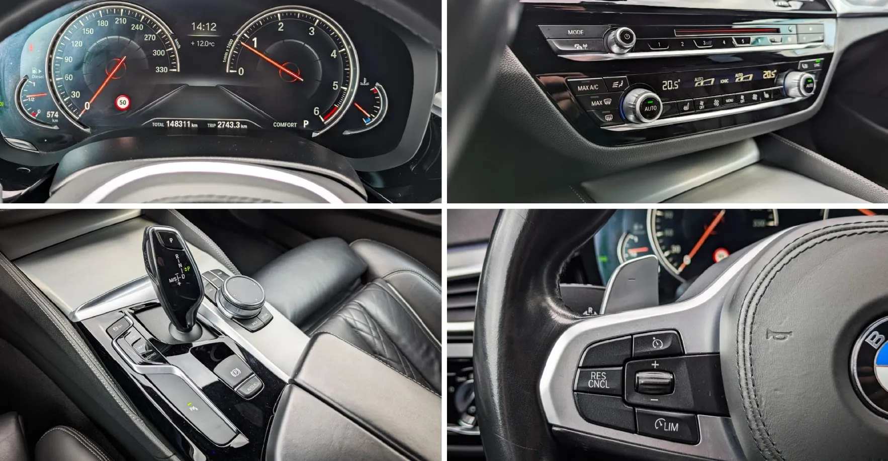 Zunanja slika - BMW Serija 5 - Touring: 520d AUT. M Sport Adapt. LED ambi. osvet. kljuk - 11
