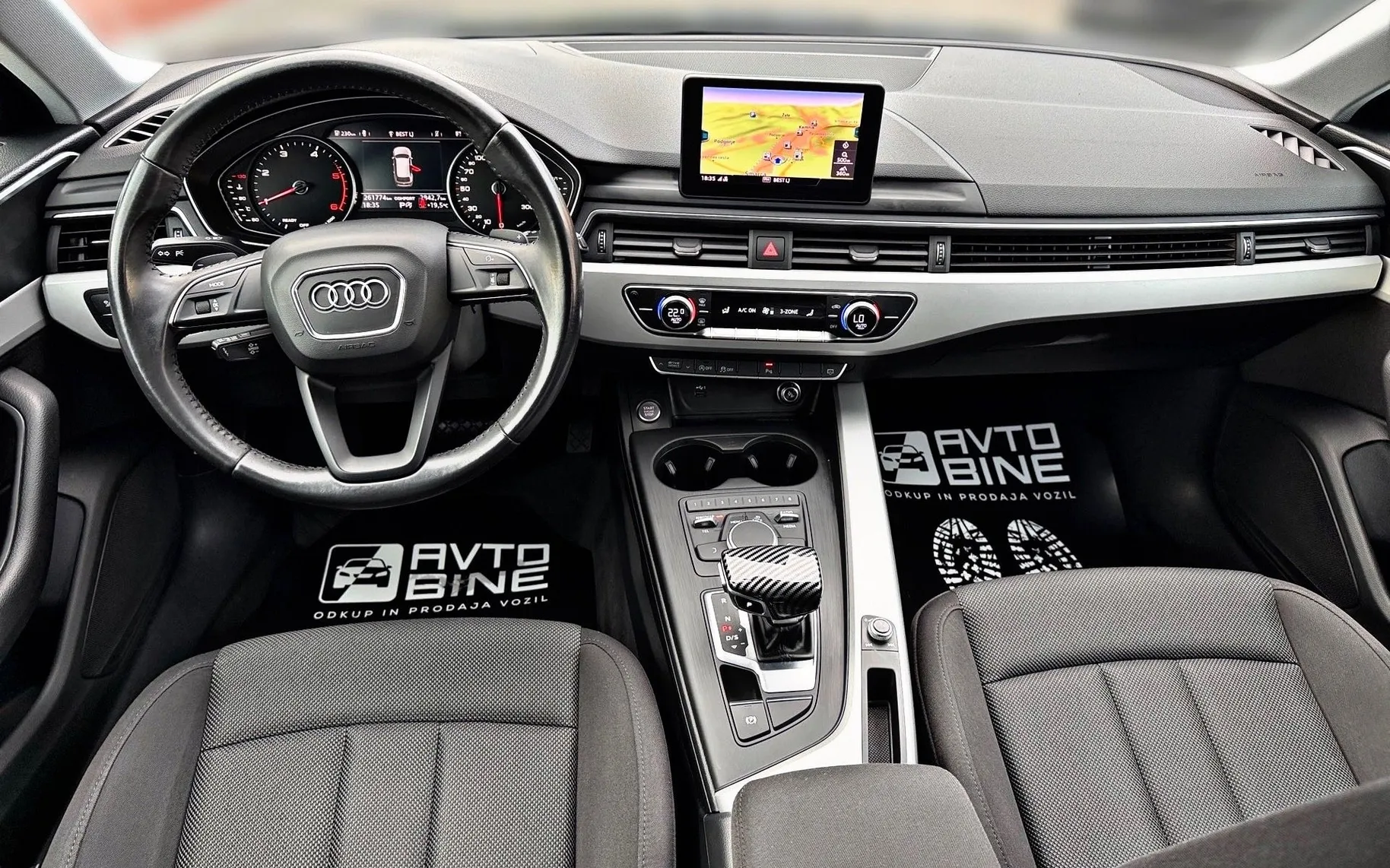 Notranja slika - Audi A4 Avant - 2.0TDI Sport S TRONIC•FACELIFT•MATRIX•NAVI•F1 PRE - 10