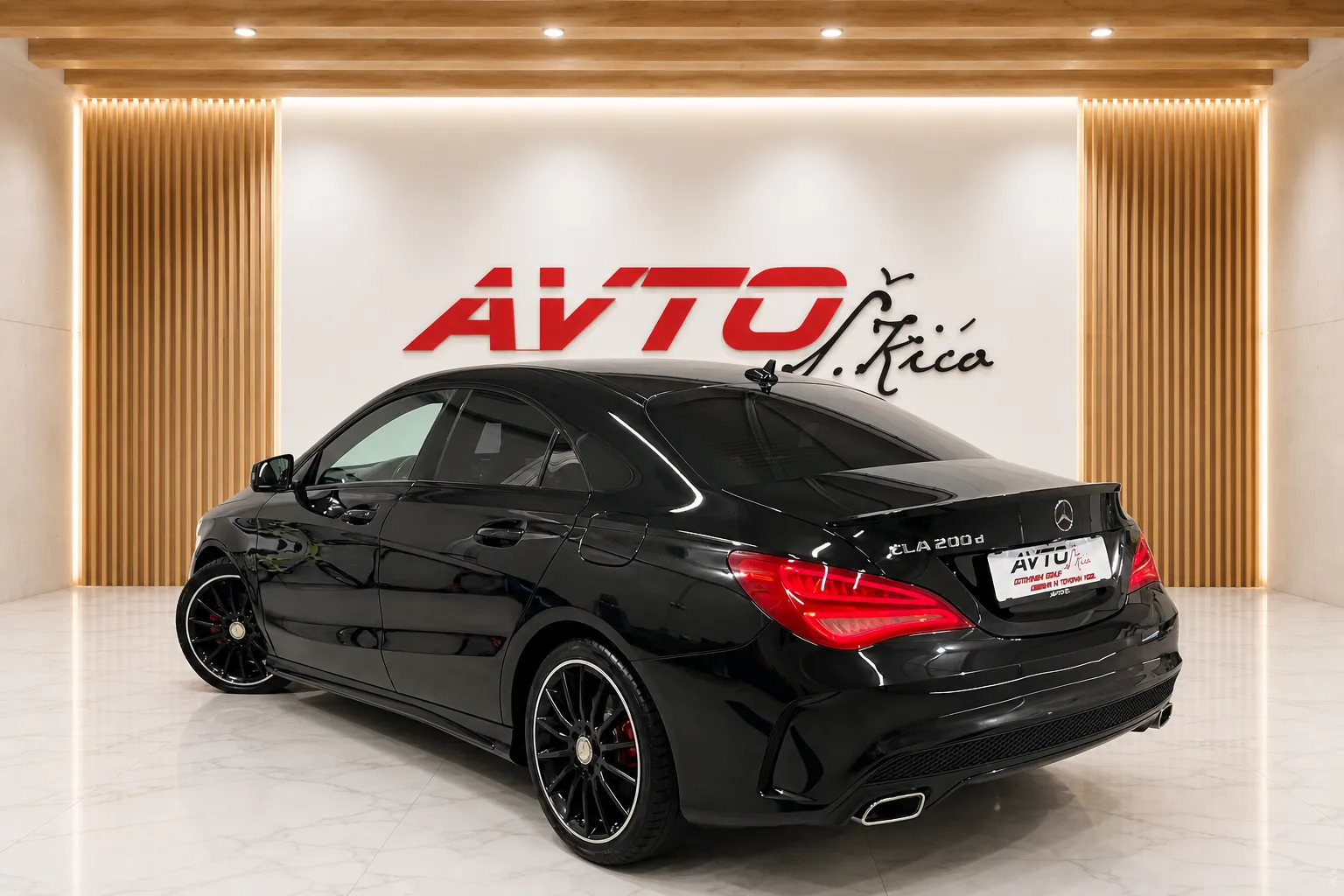 Zunanja slika - Mercedes-Benz CLA-Razred - 200d-AMG-BLACK LINE-AUTOMATIK-KAMERA-NAVI-BI-XENON - 5