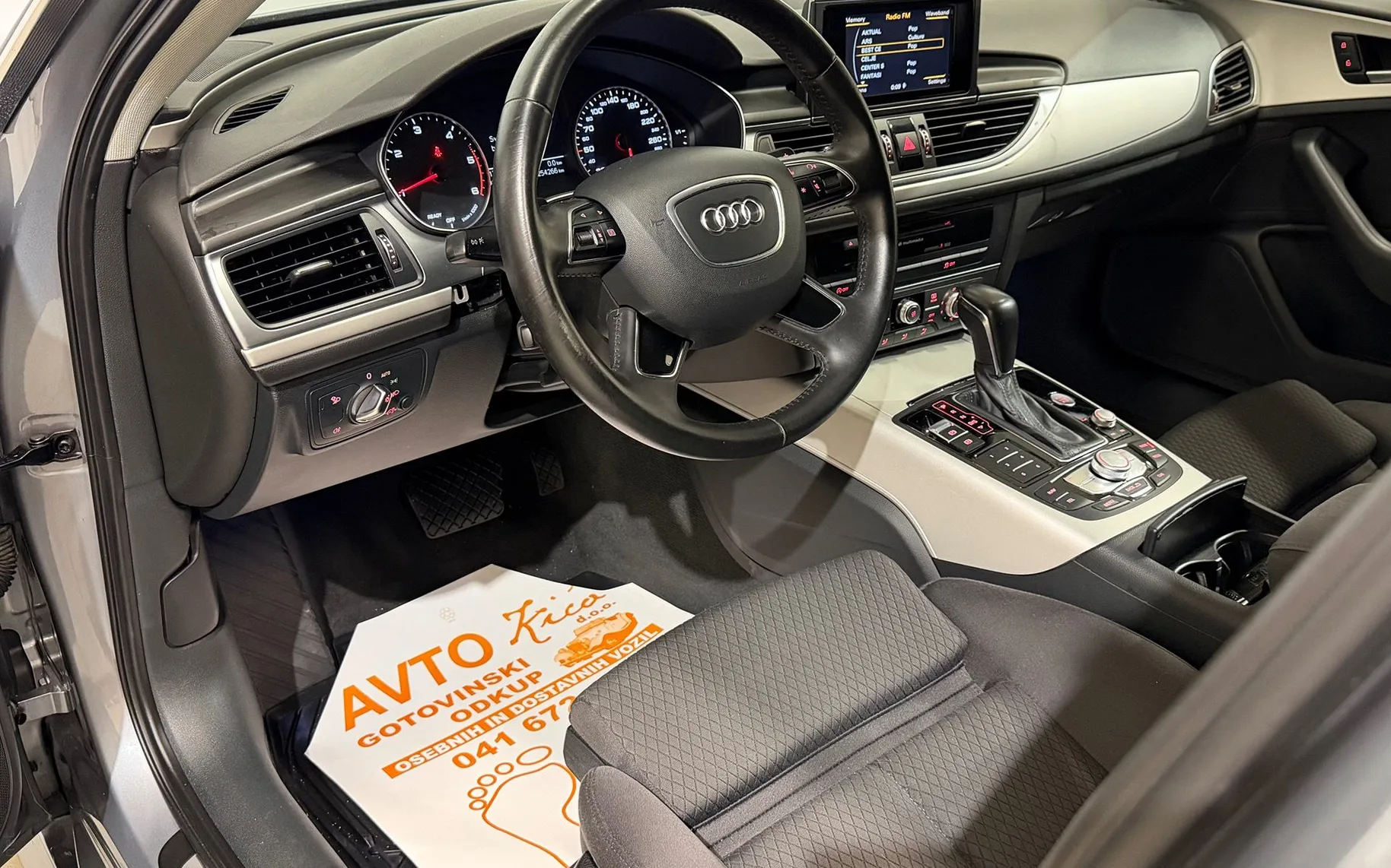 Notranja slika - Audi A6 Avant - 2.0 TDI-S-LINE-BI-XENON-LED-LIZING ZA TUJCE-NAVI- - 9