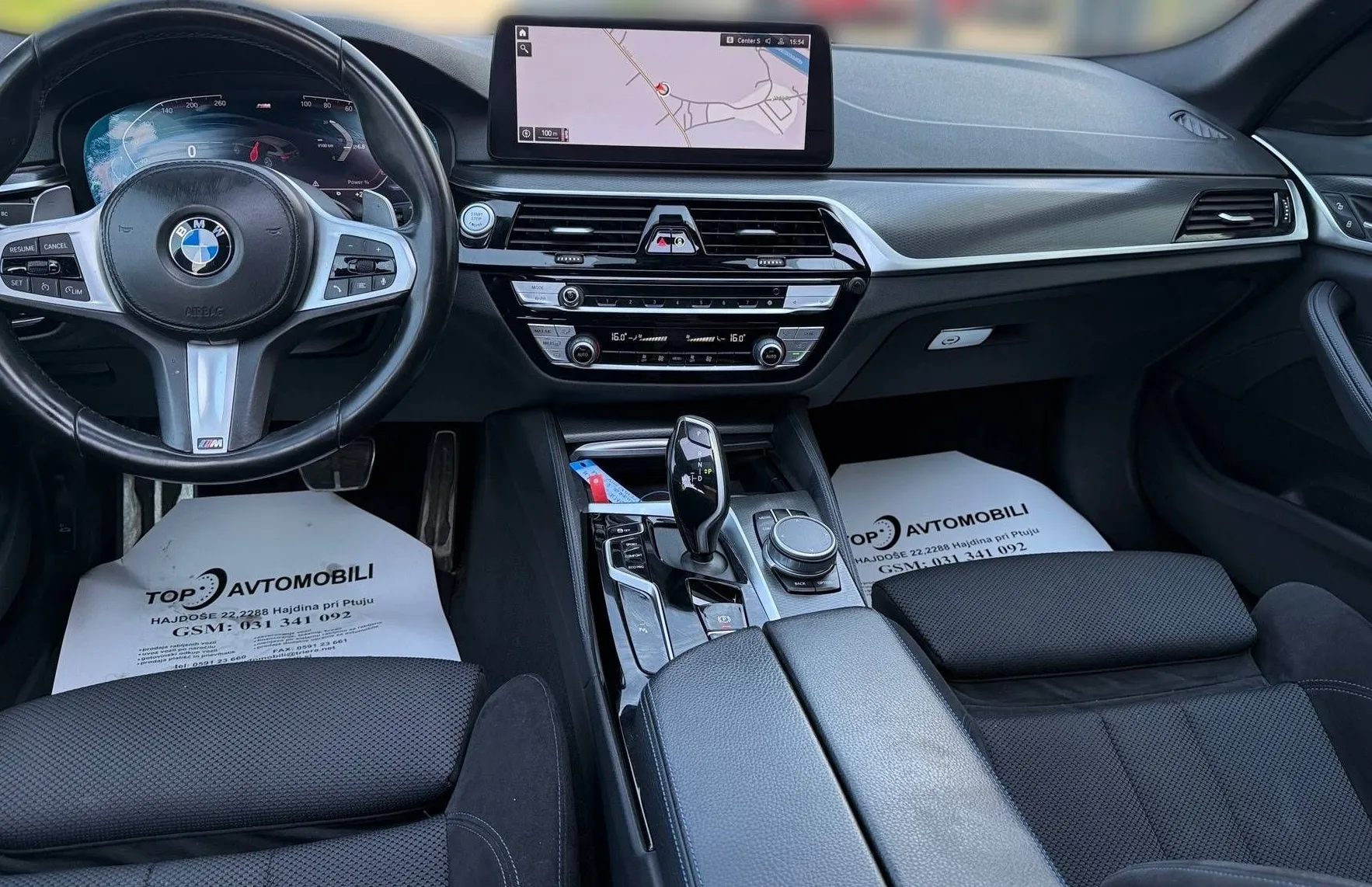 Zunanja slika - BMW Serija 5 - Touring: 530d M SPORT PAKET PANO LED ALCANTARA KAMERA NA - 19