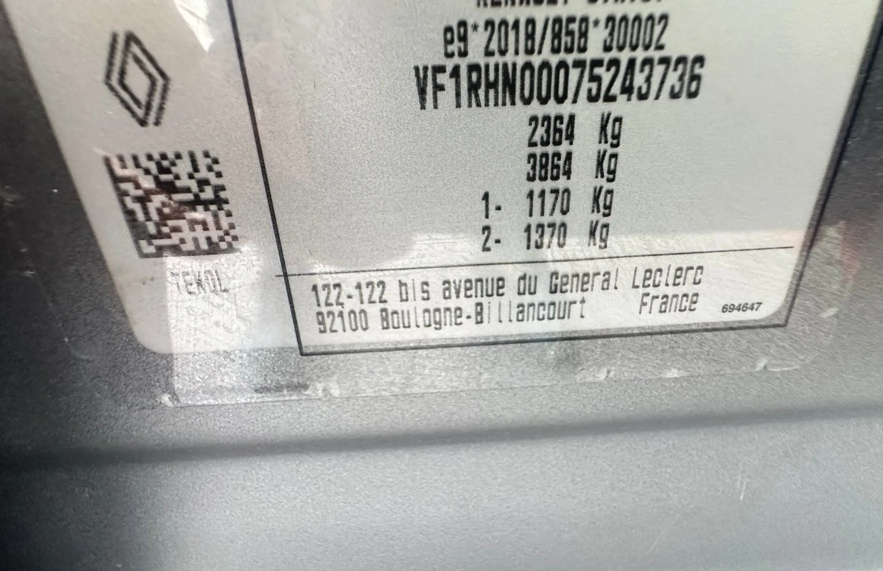 Zunanja slika - Renault Espace - E-Tech 200 Full hybrid esprit Alpine Avt.KAMERA - 20