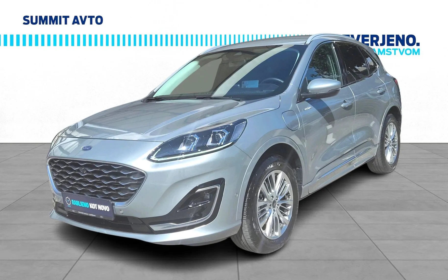 Zunanja slika - Ford Kuga - 2.5 Duratec PHEV Vignale AVT.-SLO-USNJE-HEAD-UP - 1