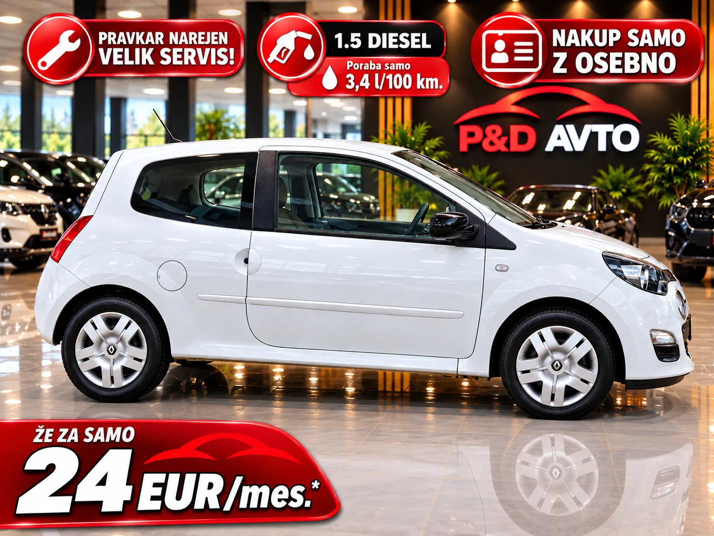Zunanja slika - Renault Twingo - Trend 1,5 dCi 75 - 1