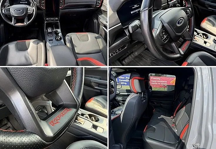 Zunanja slika - Ford Ranger - RAPTOR 3.0 Aut. - VIRT-KAM360-F1-NAVI-SLO-DDV- - 8