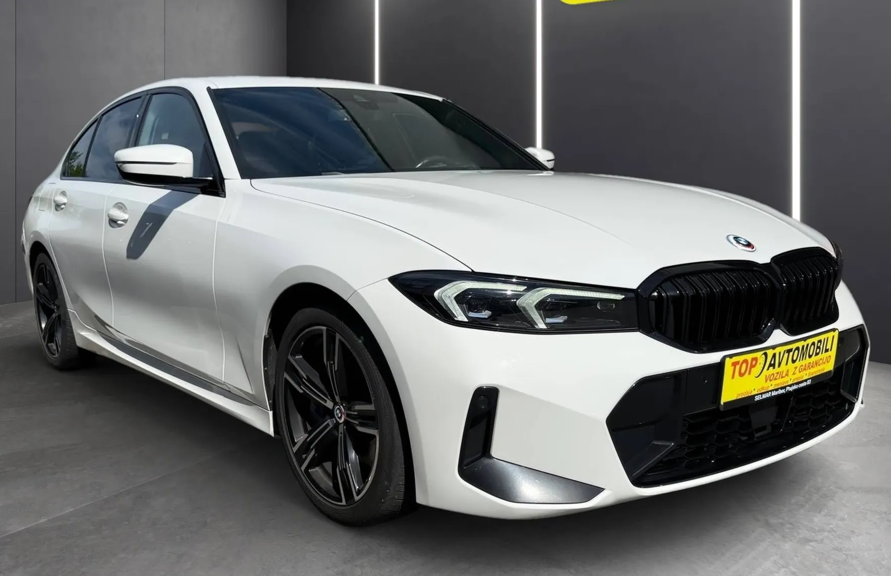 Zunanja slika - BMW Serija 3 - : 320d M PAKET LED NAVI PDC KAMERA RADAR TOP - 9