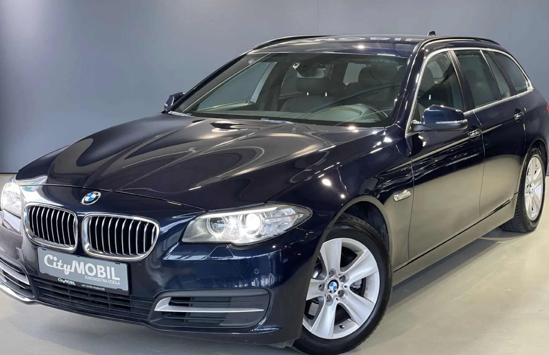 Zunanja slika - BMW Serija 5 - Touring: NAVIGACIJA-TEMPOMAT-PARK SENZORJI-LED-GRETJE SE - 1