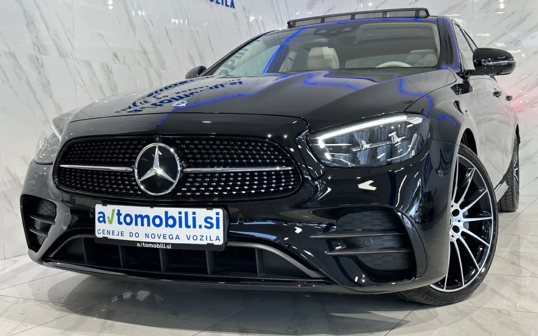 Zunanja slika - Mercedes-Benz E-Razred - 200d|AMG|Pano|SoftC|HUD|Designo|Hlajenje|360K|Burm - 3