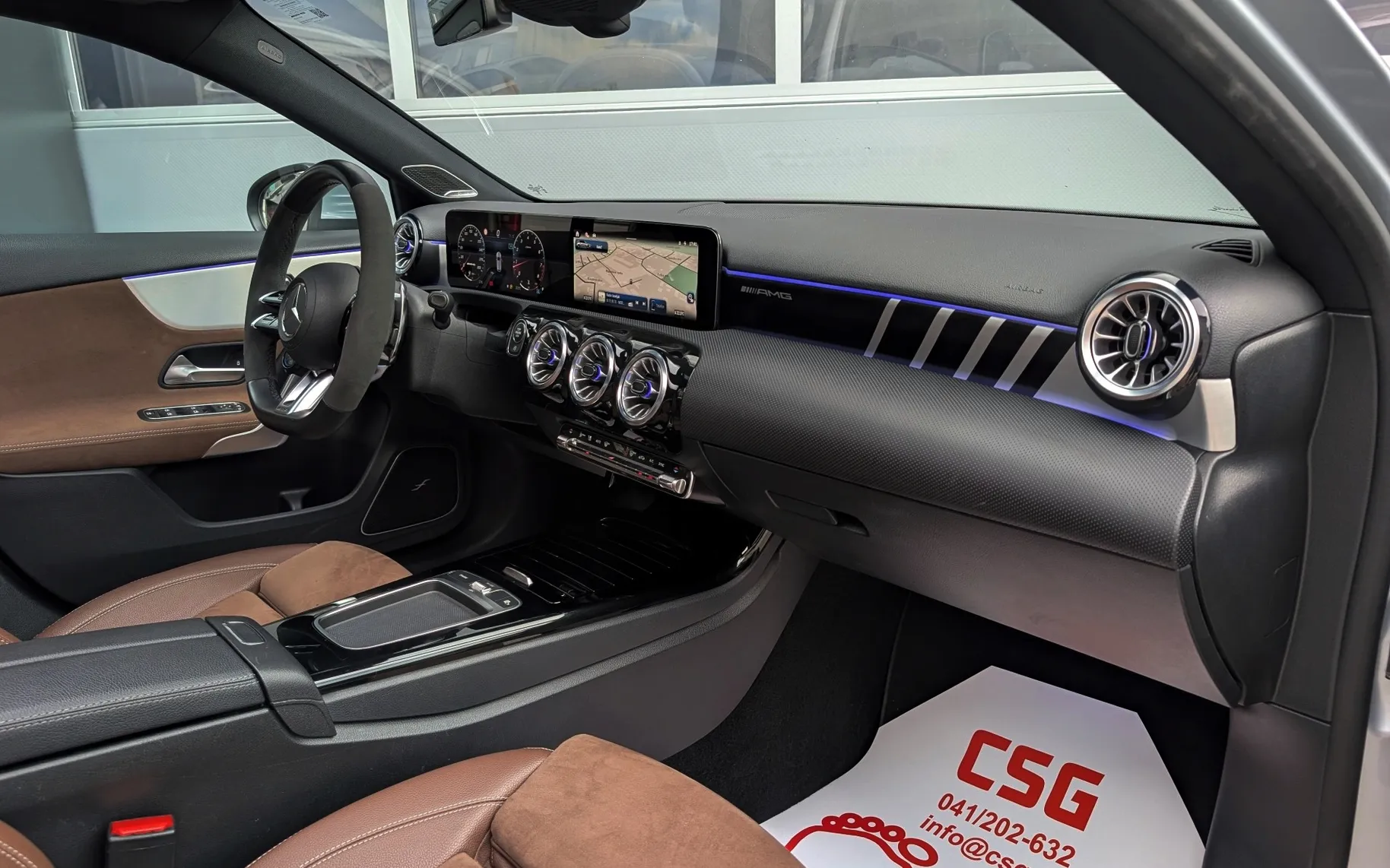 Zunanja slika - Mercedes-Benz A Class Compact Limousine - AMG A 45 S 4MATIC+ Multibeam|Pano|ACC|B - 11