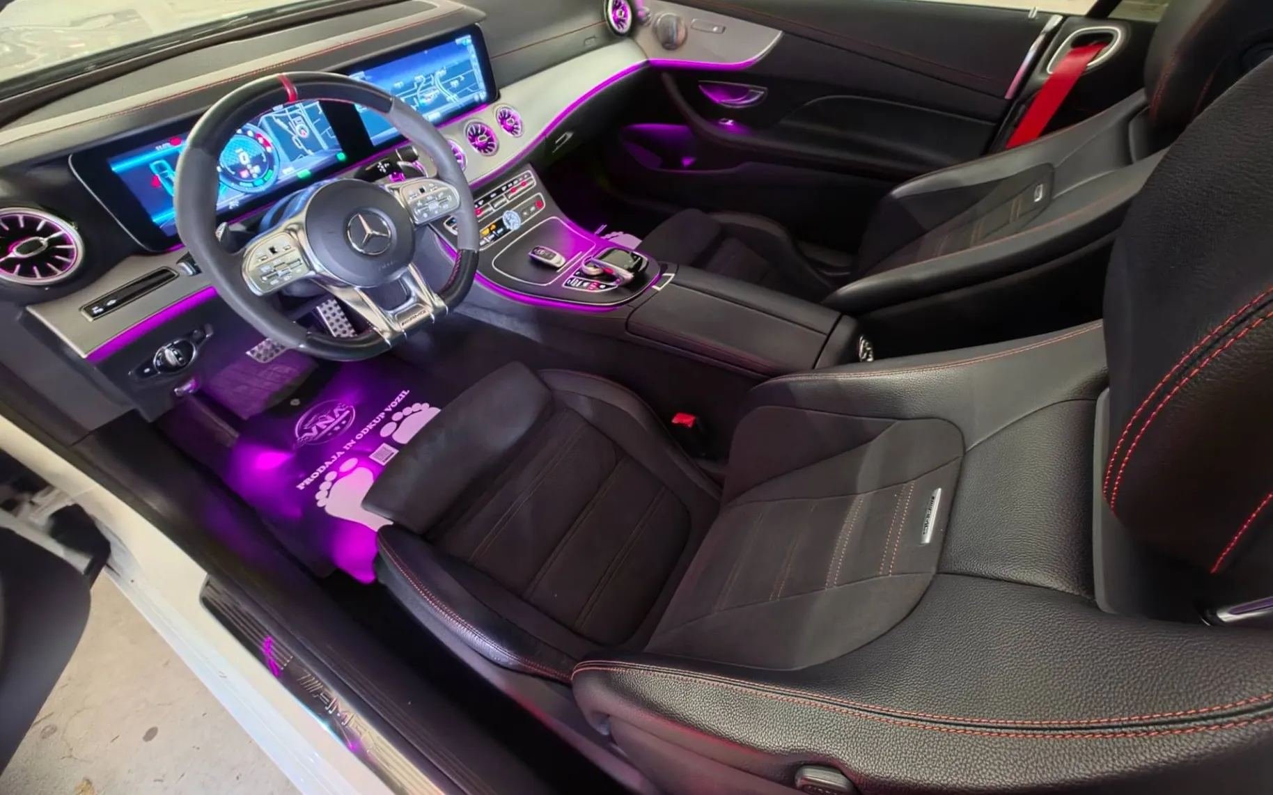 Notranja slika - Mercedes-Benz E-Razred - E Coupe 53 AMG EQ Boost 4MATIC+ Avt. |PANORAMA|SLO - 7