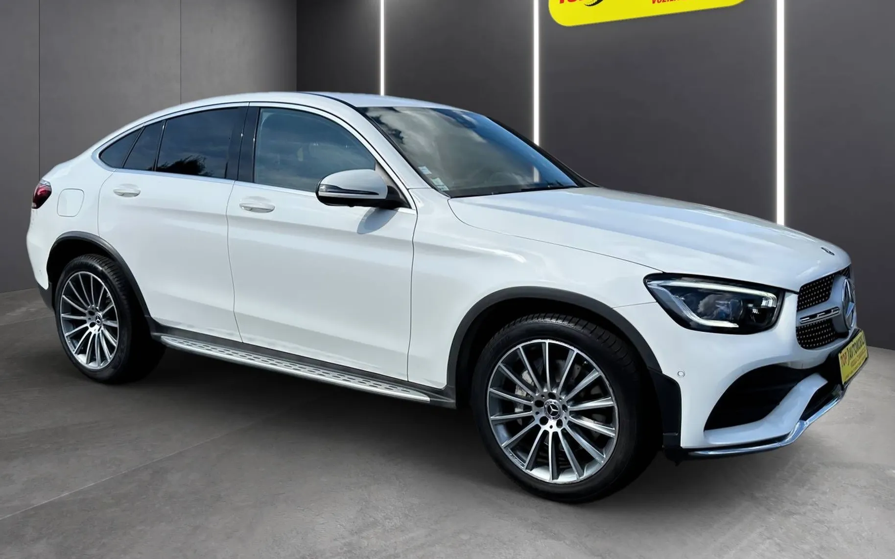 Zunanja slika - Mercedes-Benz GLC-Razred - GLC coupe 220d 4MATIC AMG LINE LED RADAR KAM 360 USNJE NAVI - 8