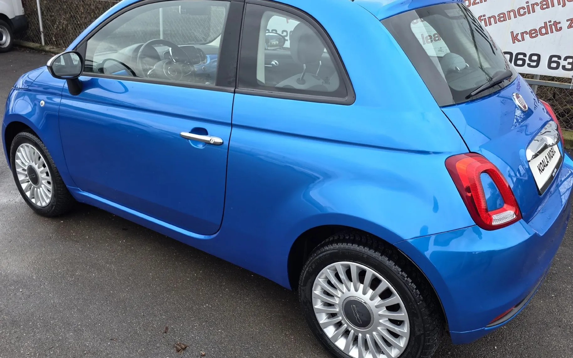 Zunanja slika - Fiat 500 - 1.2 LOUNGE ALU PLATIŠČA-KLIMA-ZASLON-KOT NOV - 6