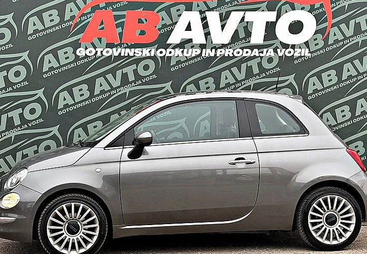 Zunanja slika - Fiat 500 - 0.9 8V TURBO+77KW+6PRESTAV+LED+ALU+DAB+BREZ POLOGA - 8