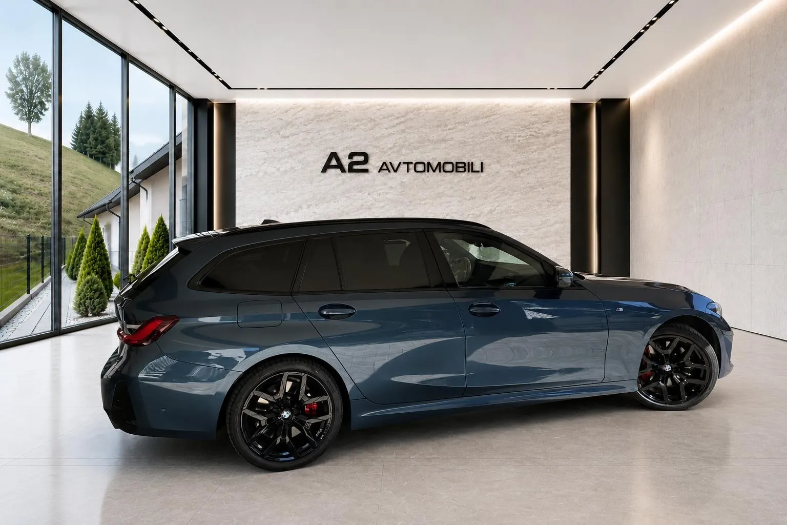 Notranja slika - BMW serija 3 Touring: - 320d xDrive  Avt.M-PRO-KAMERA360-ACC-HEAD UP-NAV.. - 12