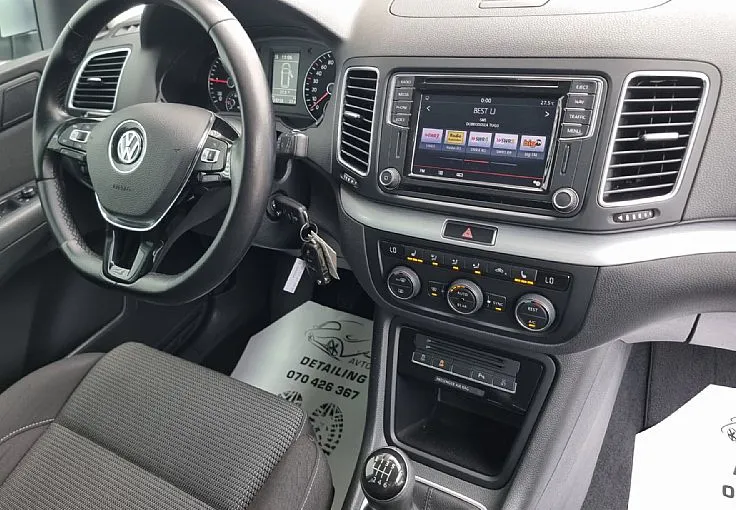 Zunanja slika - Volkswagen Sharan - 2.0 TDI-110KW+VELIKI SERVIS-7 SEDEŽEV-KAMERA - 11
