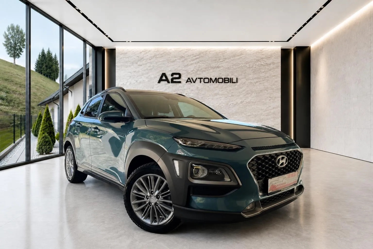 Notranja slika - Hyundai Kona - 1.6 CRDi -1.lastnik-SLOVENSKA-samo 109000km - 7