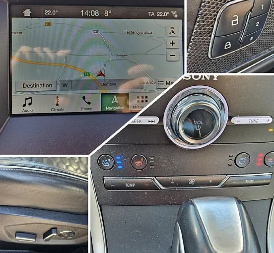 Zunanja slika - Ford S-MAX - 2.0 TDCi 4x4 Vignale AT |HlajenjeUsnja|LED|navi|AC - 11