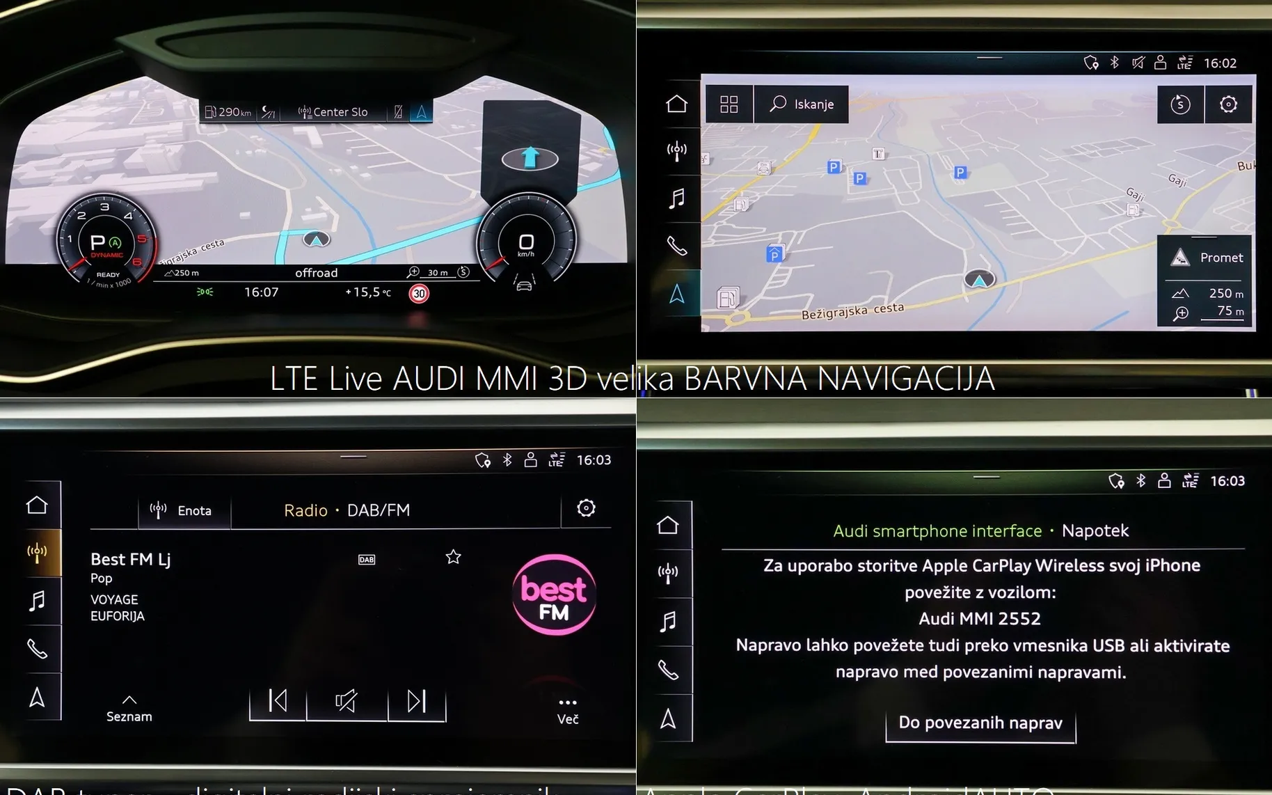 Zunanja slika - Audi A7 - 50 TDI Quattro Tiptronic S-Line 286KM - 12