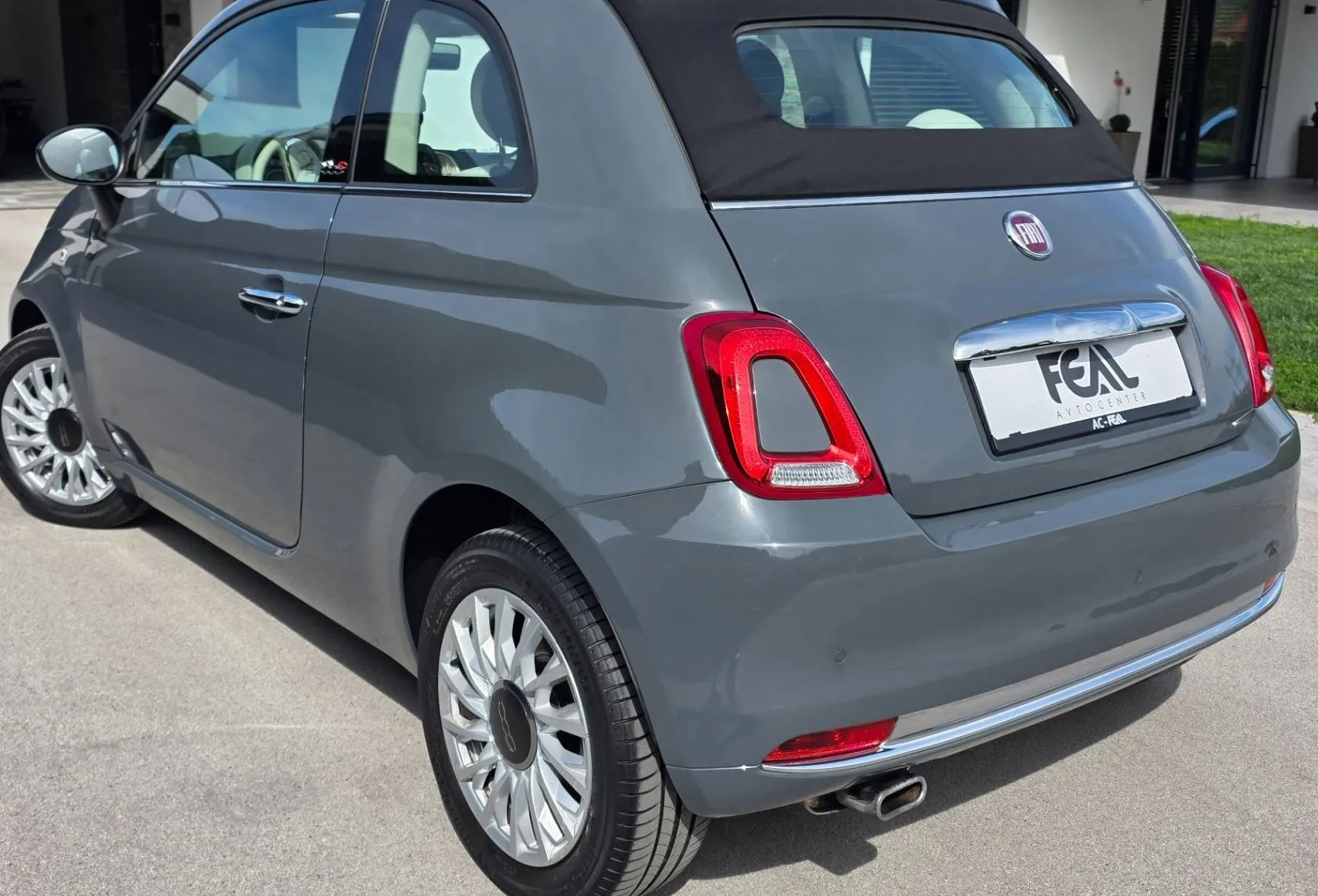 Zunanja slika - Fiat 500C - 0.9 TWIN TURBO-CABRIO-KOT NOV-LED-PDC-ZASLON - 3
