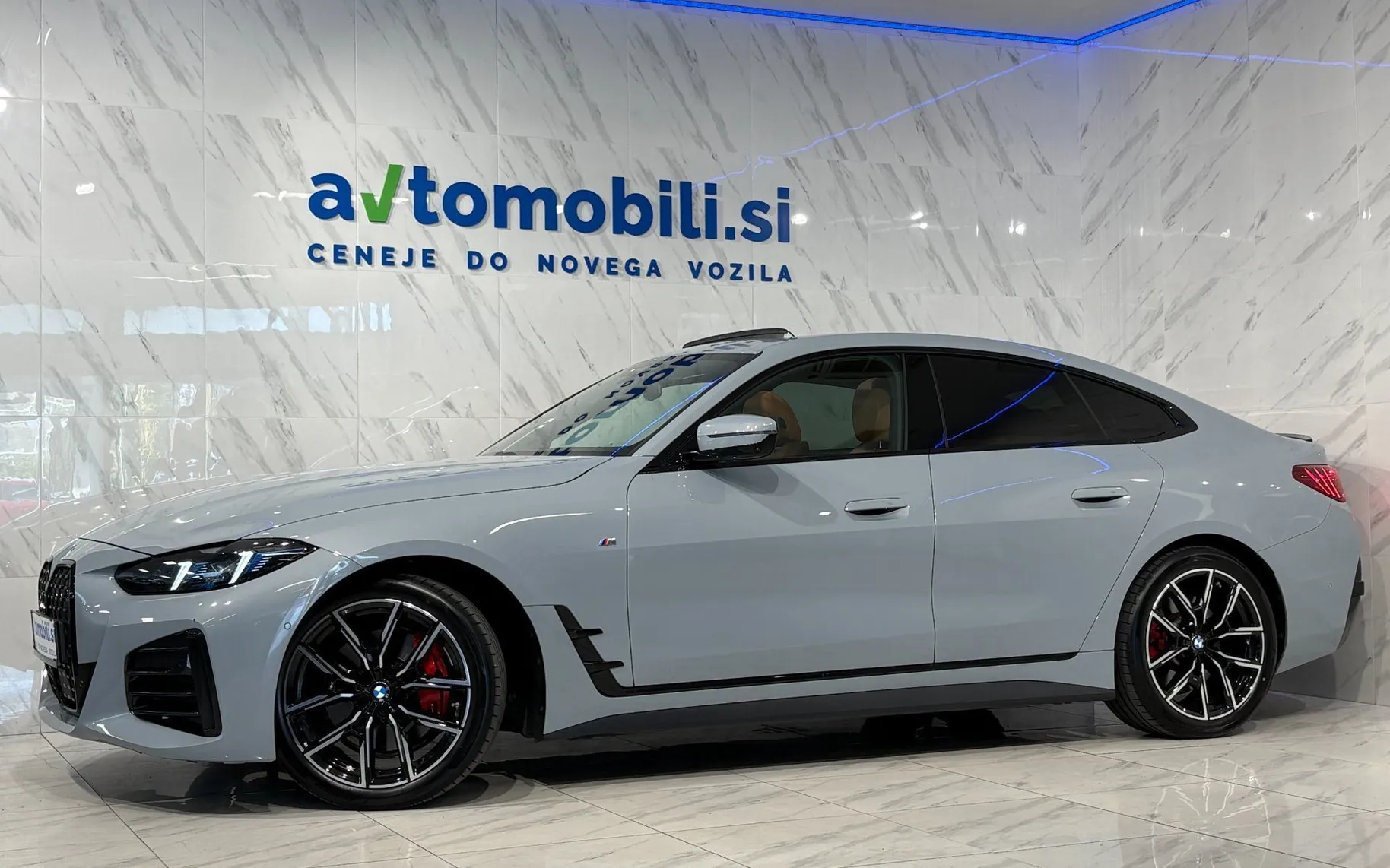 Zunanja slika - BMW serija 4 Gran Coupe: - 20d|xDrive|M-Pro|Pano|ACC|Harman|360K|HUD|Memory| - 2