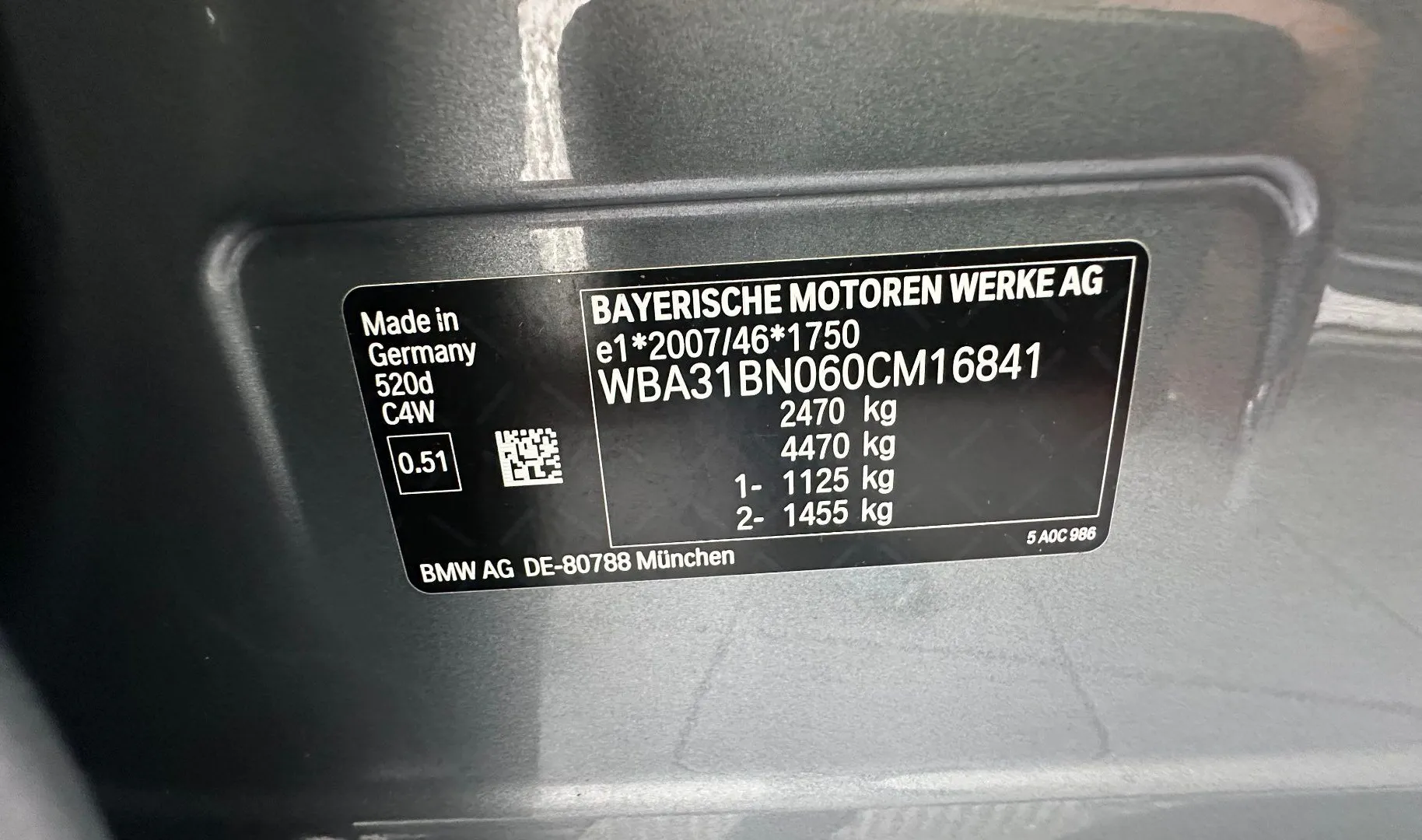 Zunanja slika - BMW Serija 5 - 520d Avt.M Sport.NEMŠKI+4ALU.KAMERA.PANORAMA.USNJE - 5