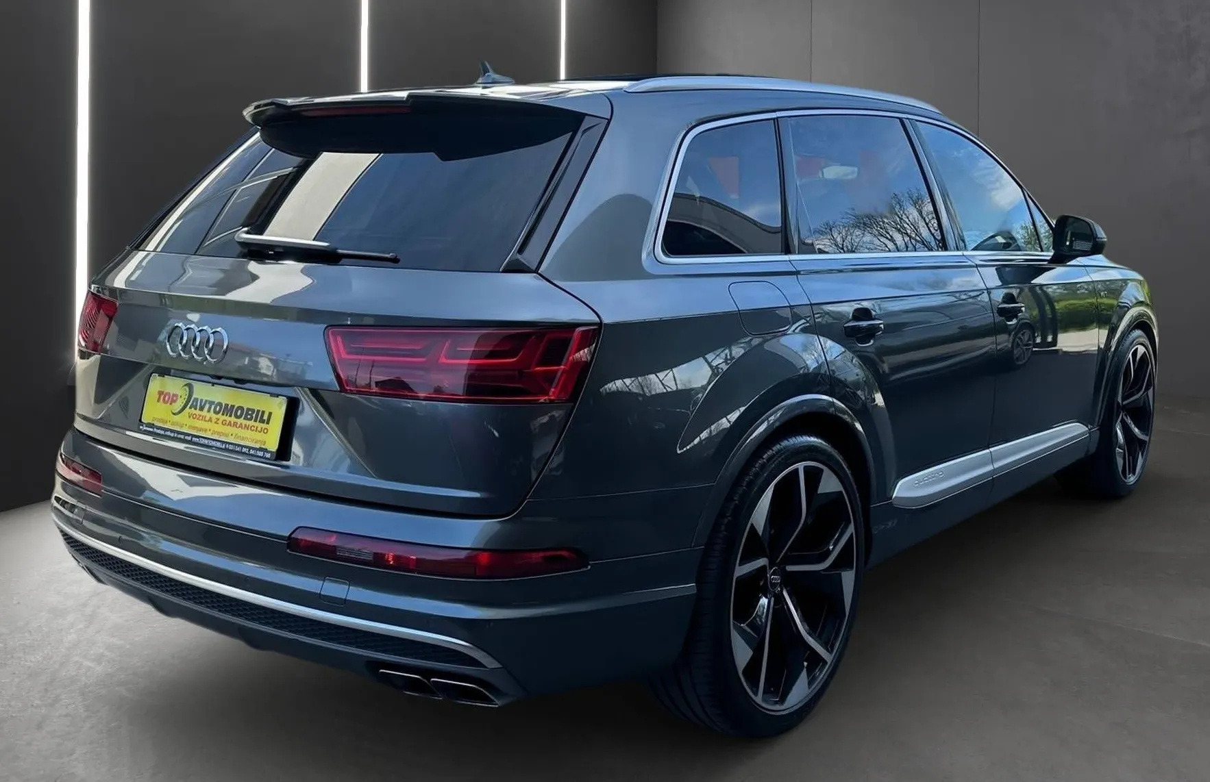 Zunanja slika - Audi SQ7 - 4.0 TDI Q. MATRIX PANO USNJE ZASLONI ZRAČNO KAME.. - 7