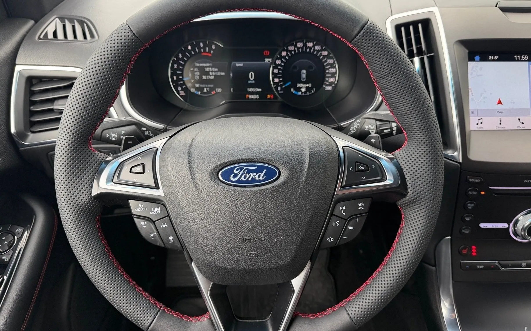 Notranja slika - Ford Edge - AWD 2.0 EcoBlue ST-Line Avt.-20 COL-Keyless-ACC - 8