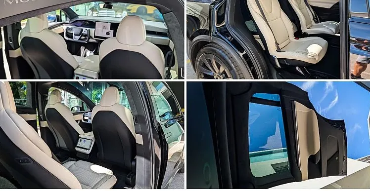Zunanja slika - Tesla Model X - Plaid All-Wheel Drive Yoke Avtopilot kljuka - 16