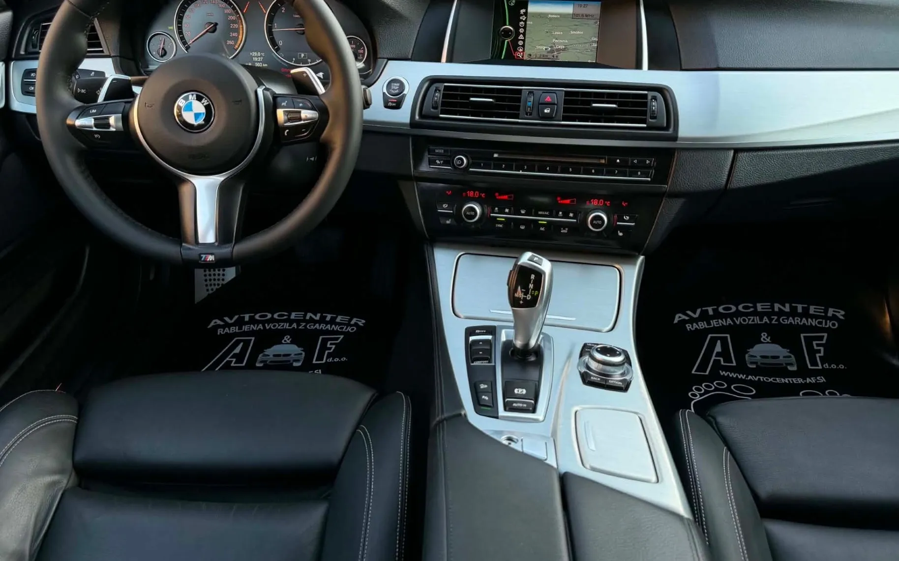 Notranja slika - BMW serija 5: - 520XD-4X4-AUT-177.000km-M PAKET-LIZING ZA TUJCE- - 9