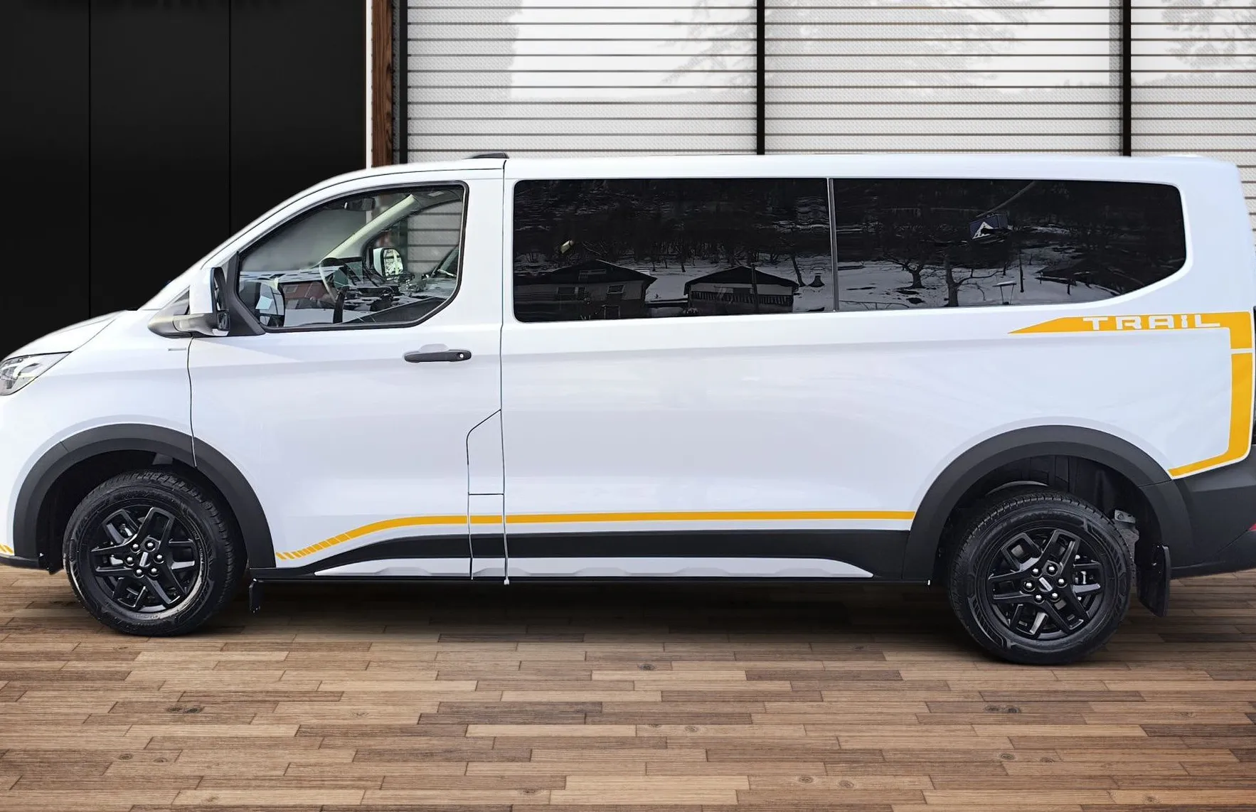 Zunanja slika - Ford E-Transit Custom - Transit Custom KOMBI TRAIL 2.0 TDCi 170 KM A8 L2H1 AWD-ZALOGA - 6