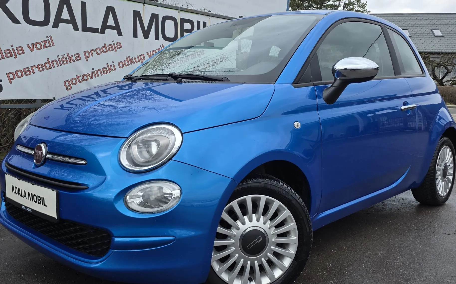 Zunanja slika - Fiat 500 - 1.2 LOUNGE ALU PLATIŠČA-KLIMA-ZASLON-KOT NOV - 1