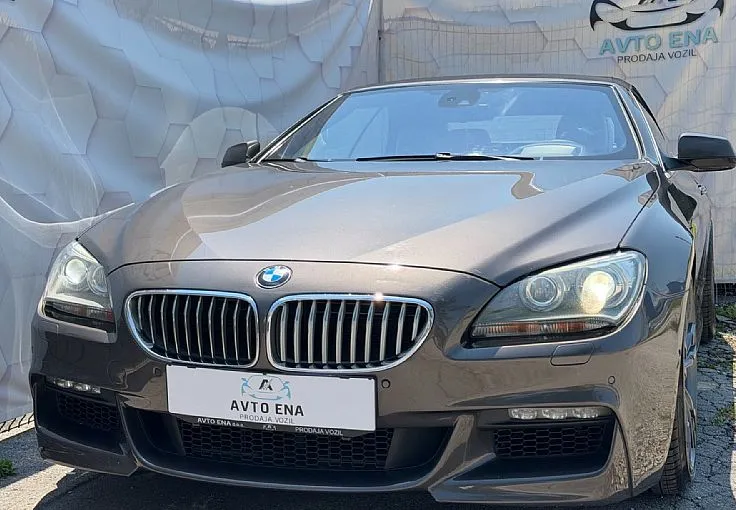 Zunanja slika - BMW serija 6 Cabrio: - 650i M -LED-HEADUP-MEMORY-MASAŽA-GRETJ.+HLAJ. - 2