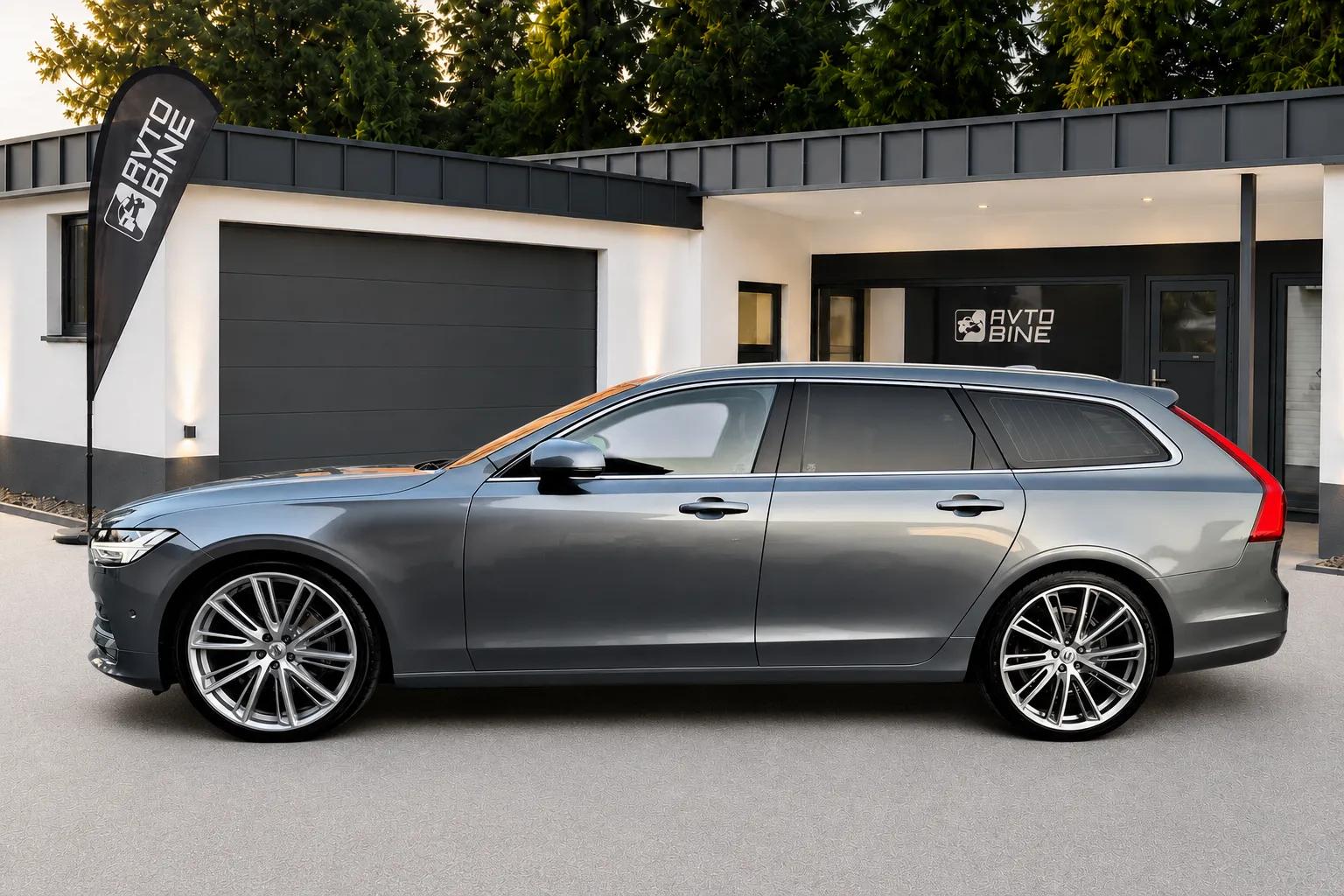 Zunanja slika - Volvo V90 - D4•AVT•ACC•PILOT•LED•NAVI•ODLIČEN - 11